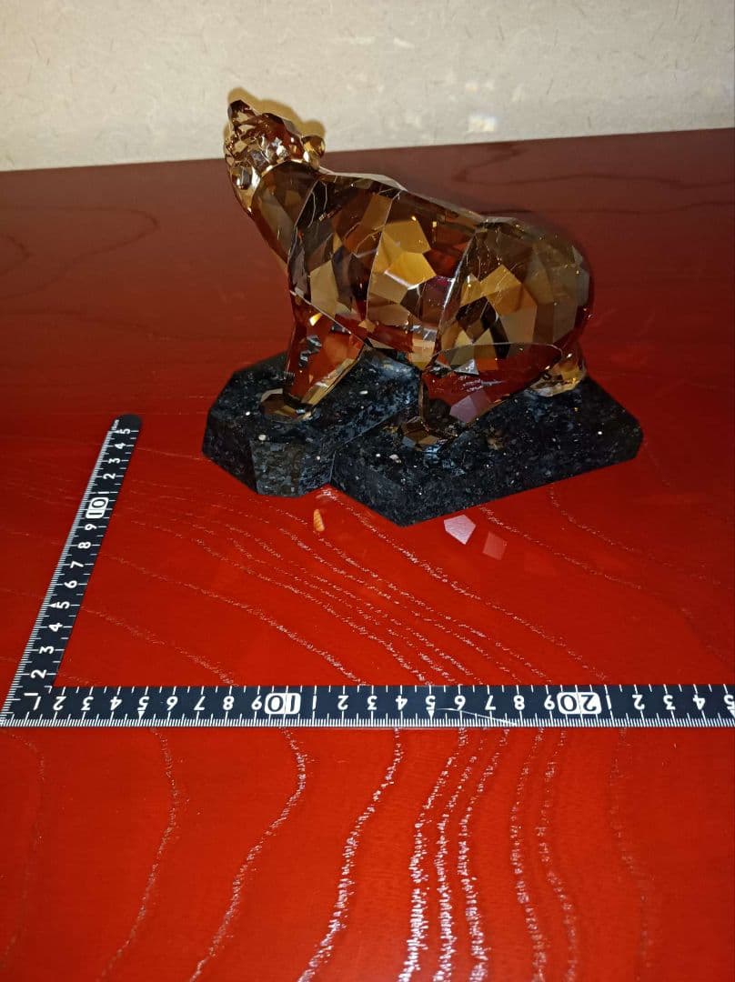 フィギュリン3点★美術館の様なお部屋に★スワロフスキー★