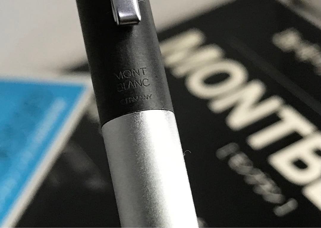 ⭐️非常に稀少なモデルNo1120ブラック&グラファイトメタリック仕上⭐️モンブラン