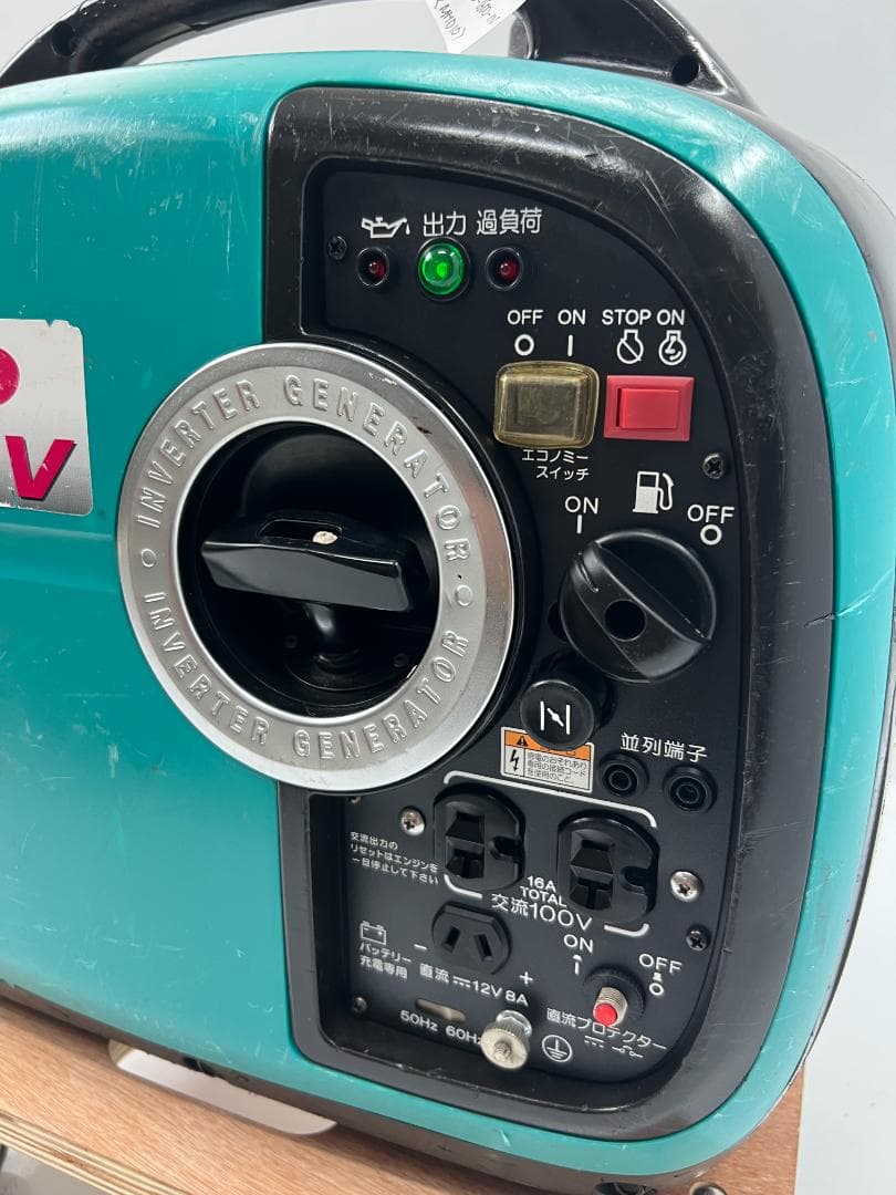 【動作良好・保証付】デンヨー インバーター発電機 GE-1600SS-IV 10