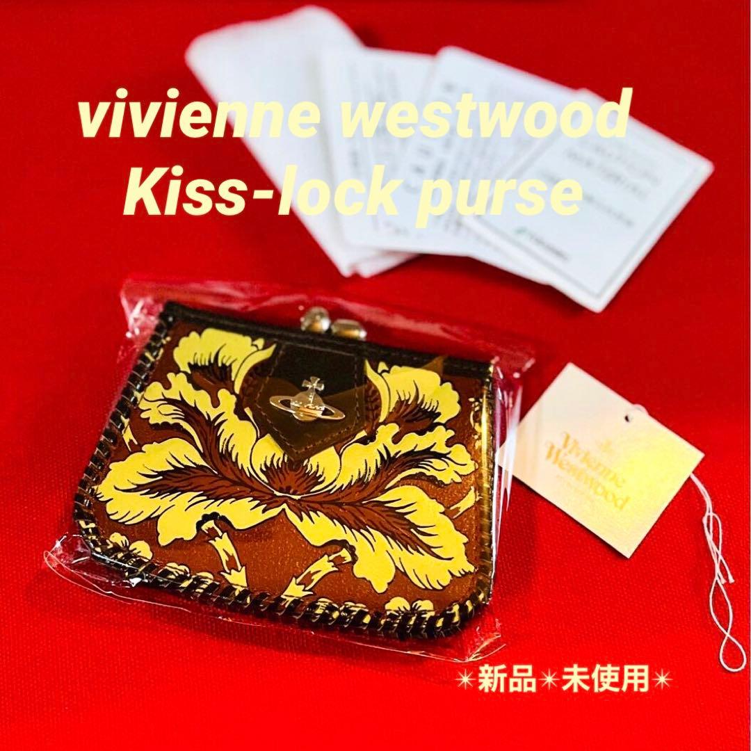 【新品✴︎未使用✴︎廃盤✴︎超レア】ヴィヴィアンウエストウッド✴︎フラワー✴︎がま口財布