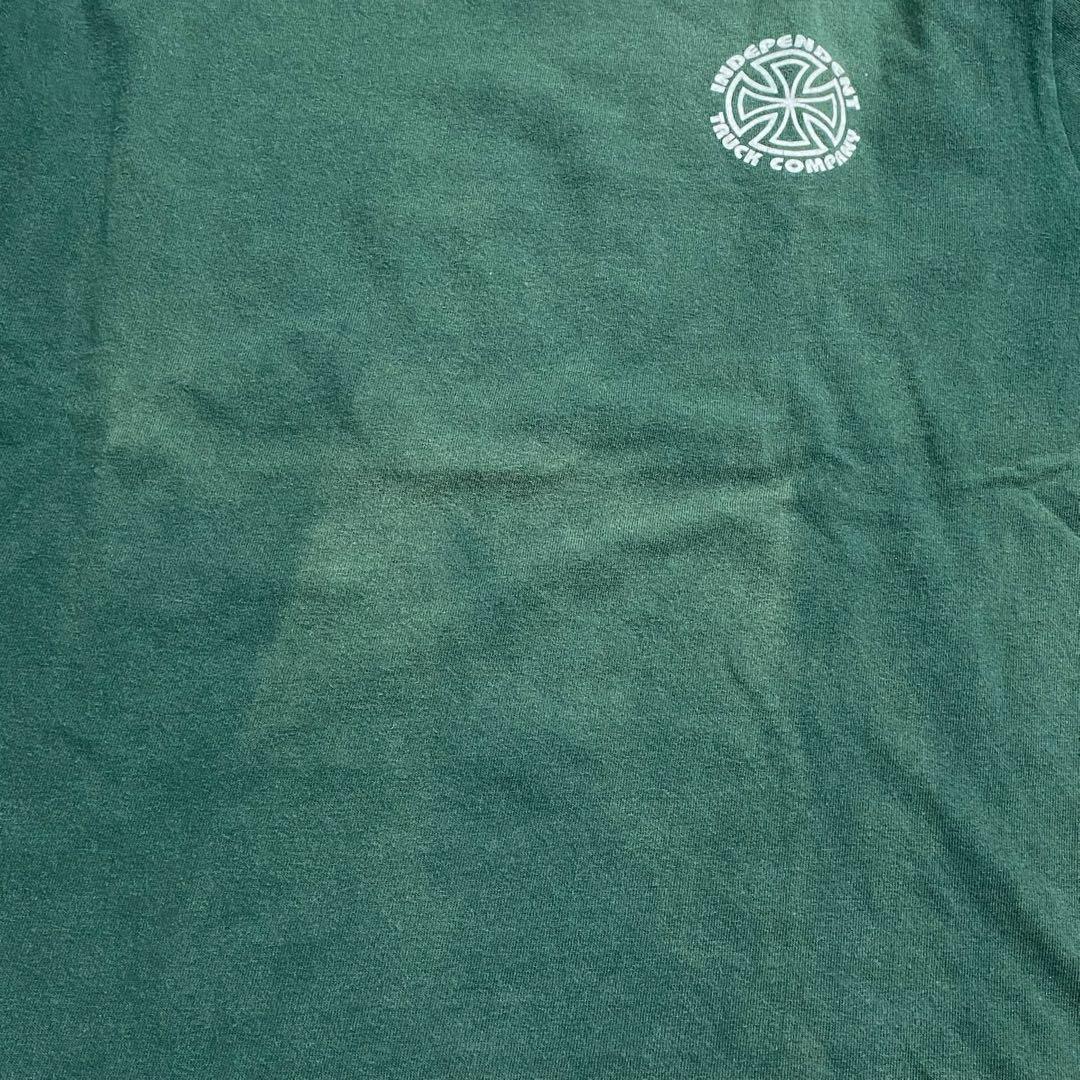 independent インディペンデント　 Tシャツ　XL相当　アイアンクロス