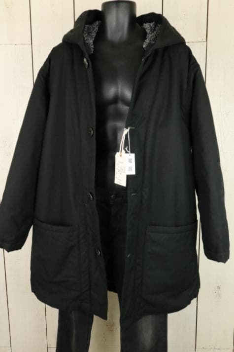 ブラックＬ　23AW【新品】☆CALEE：ミリタリータイプ　オーバーコート