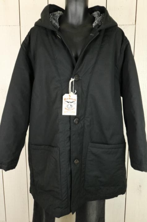 ブラックＬ　23AW【新品】☆CALEE：ミリタリータイプ　オーバーコート