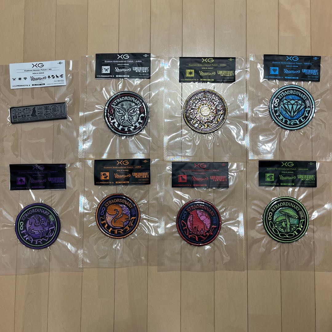 XG Custom Embroidered Patch ワッペン