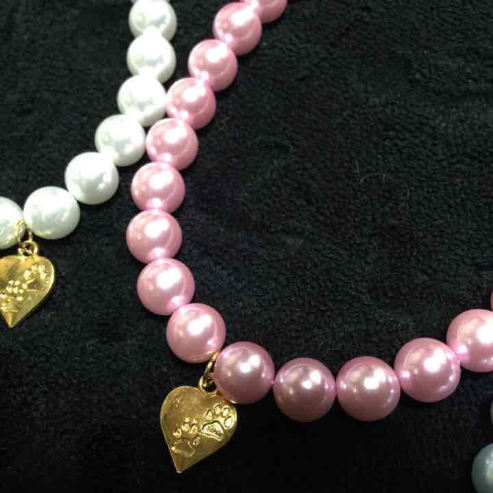 犬用ハンドメイドアクセ♡値下げ‼️