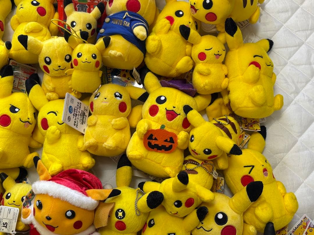 まとめ　セット　ピカチュウ ぬいぐるみ　ポケモンセンター　クリスマス　初代