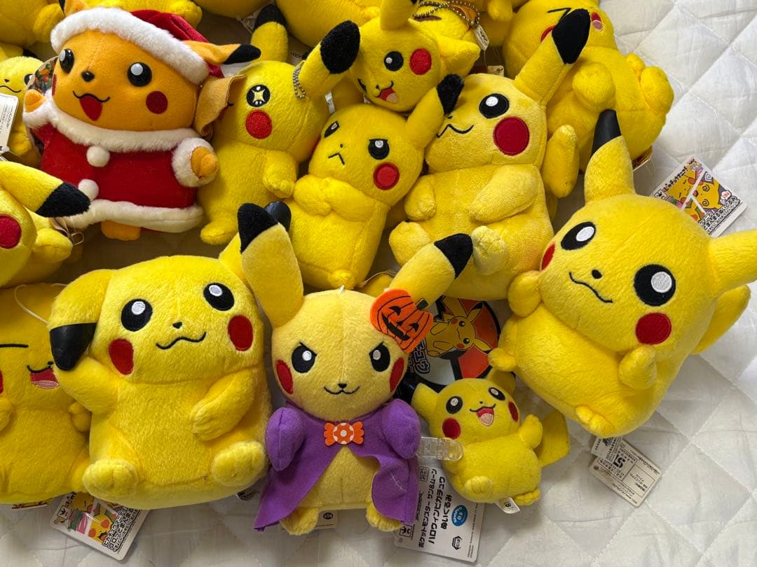 まとめ　セット　ピカチュウ ぬいぐるみ　ポケモンセンター　クリスマス　初代