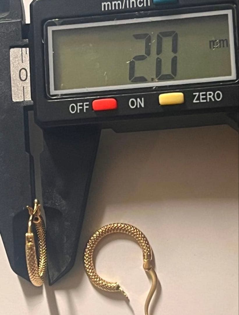 K18金(750) フープピアス