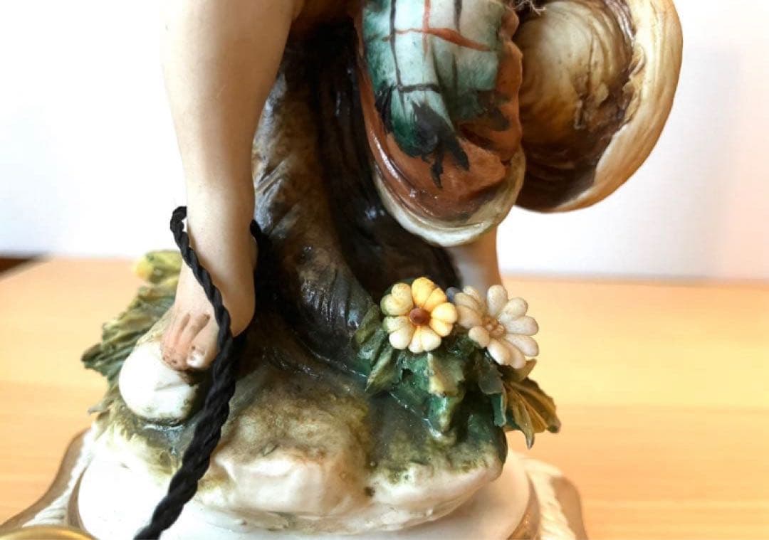 新品保管品　カポディモンテ　 CAPODIMONTE　置物　イタリア