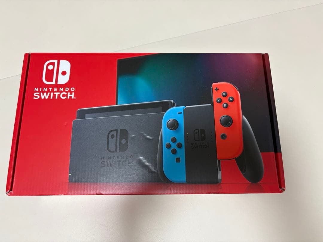 Nintendo Switch 本体 ネオンブルー 美品　商品欄確認必須