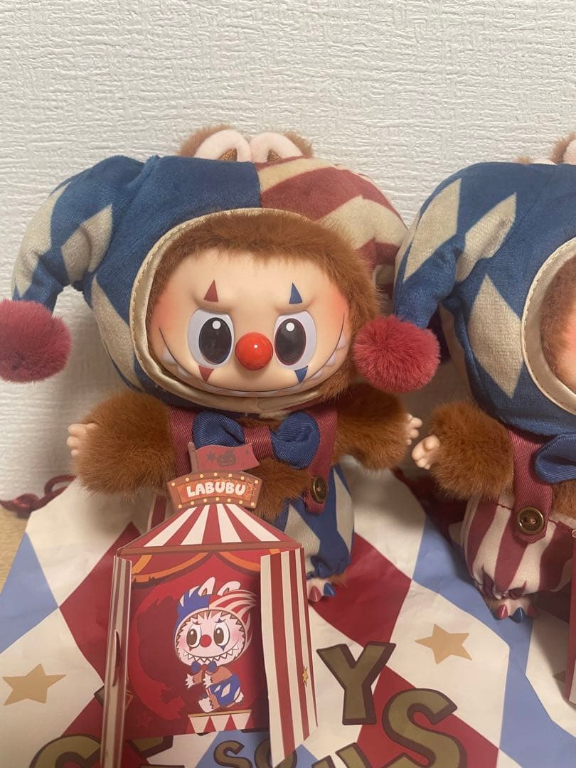 POPMART why so serious ラブブ　ピエロラブブ　2点