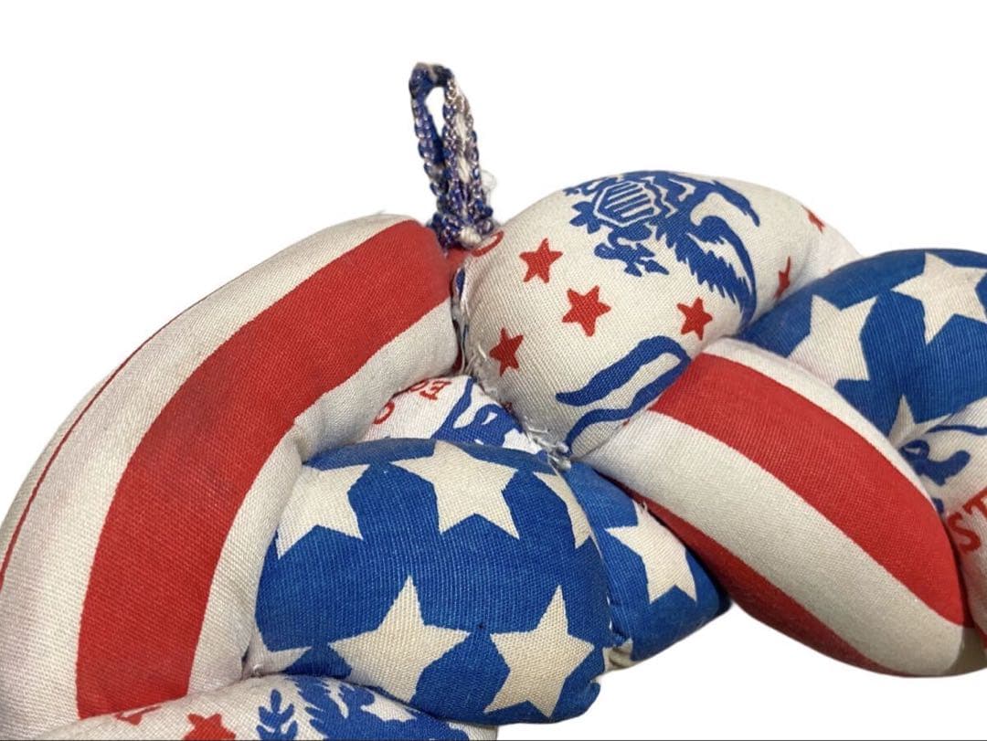 70s ビンテージ アメリカ 独立記念 星条旗 オーナメント ベニントンフラッグ