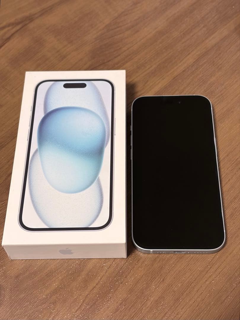 Apple iPhone 15 ブルー 本体 箱付き