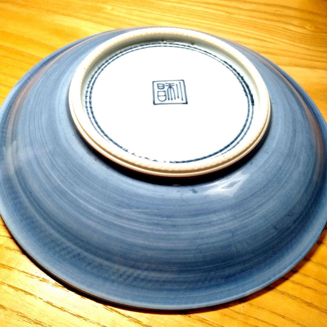 ☆ 加藤利昌 清水焼 染付中皿