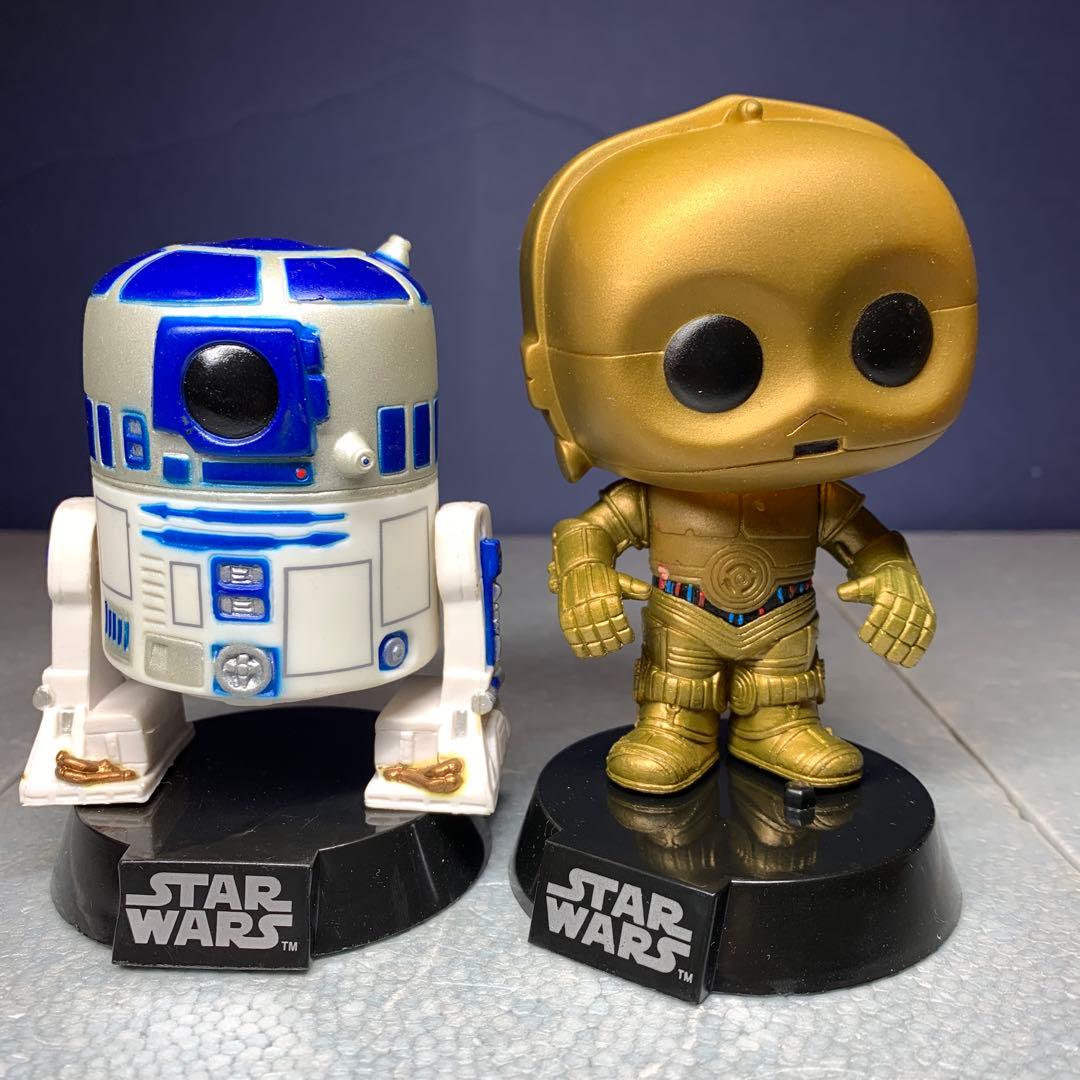 SF・ファンタジー・ホラー FUNKO POP! C-3PO & R2-D2 STAR WARS