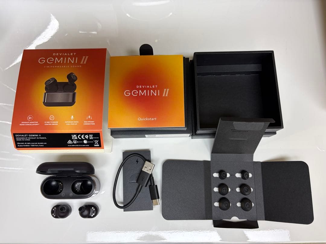 a*c様 ◆完動動作・付属品完備の美品 Devialet Gemini II　黒