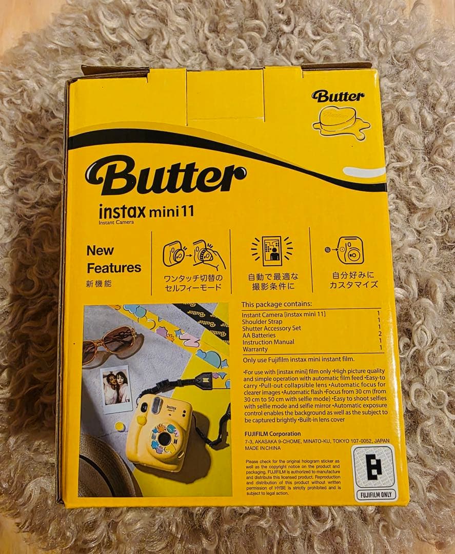 BTS チェキ instax mini 11 ＆ フィルム 4箱 新品未開封品