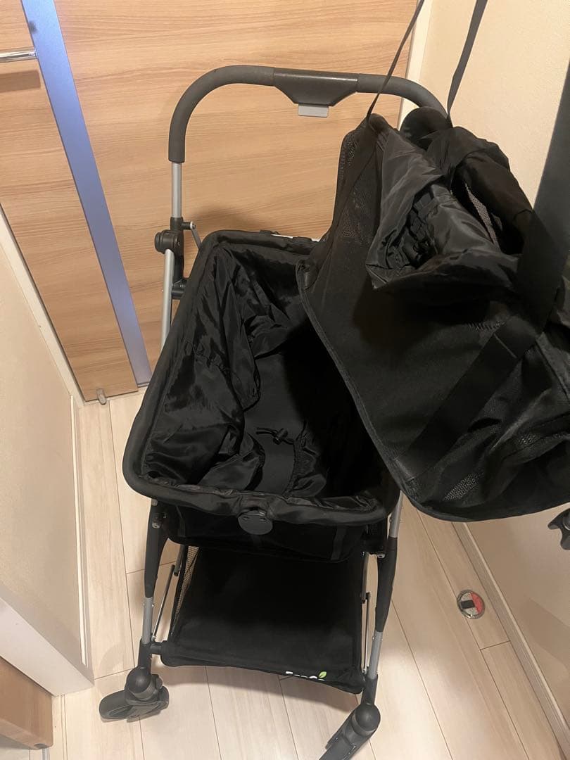 美品 EcoCa エコカ マイバッグ　ショッピングカート 軽量 コンパクト