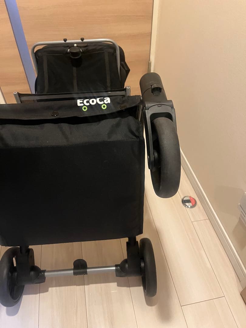 美品 EcoCa エコカ マイバッグ　ショッピングカート 軽量 コンパクト