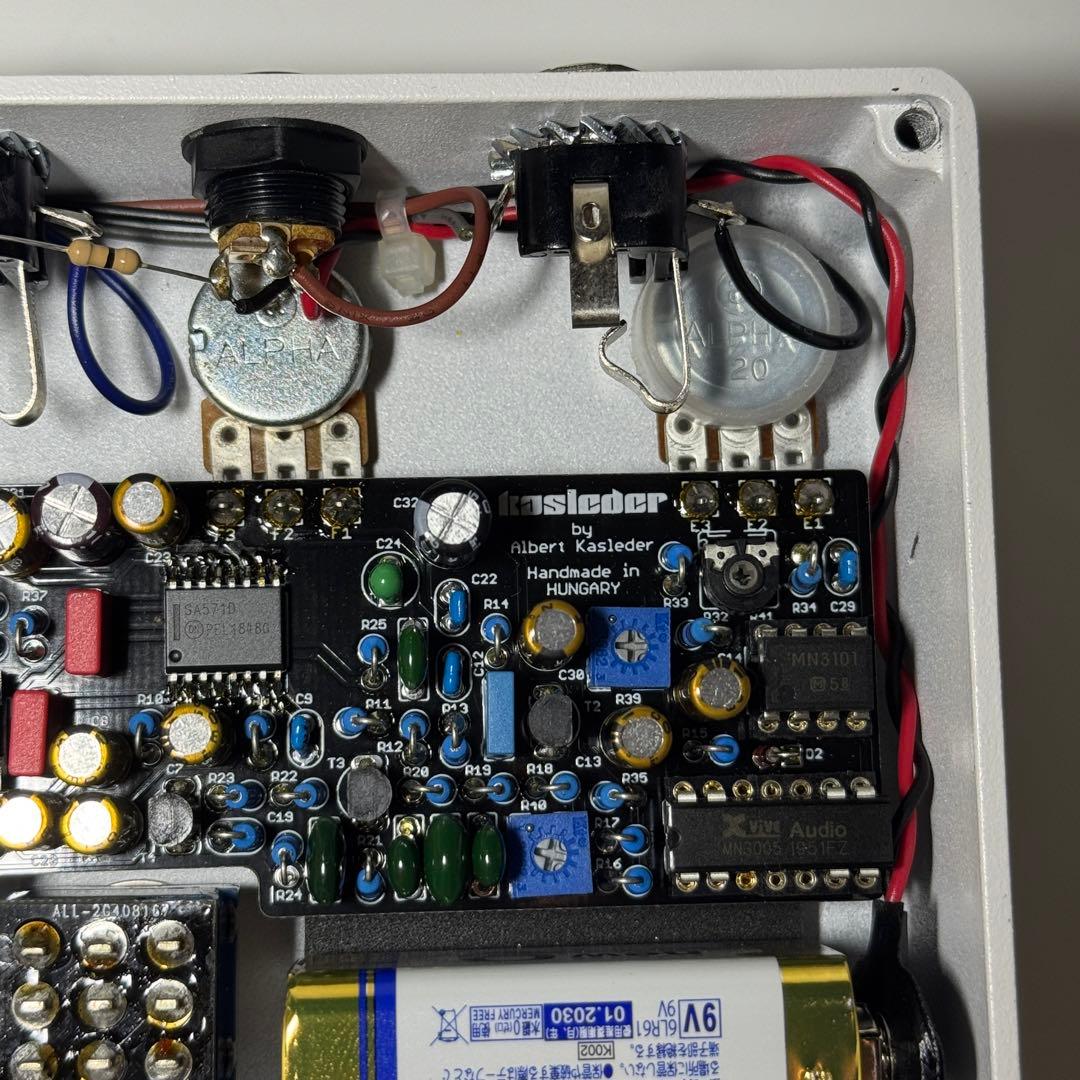 アナログディレイ Kasleder FX TIME TRAP ハンガリー製