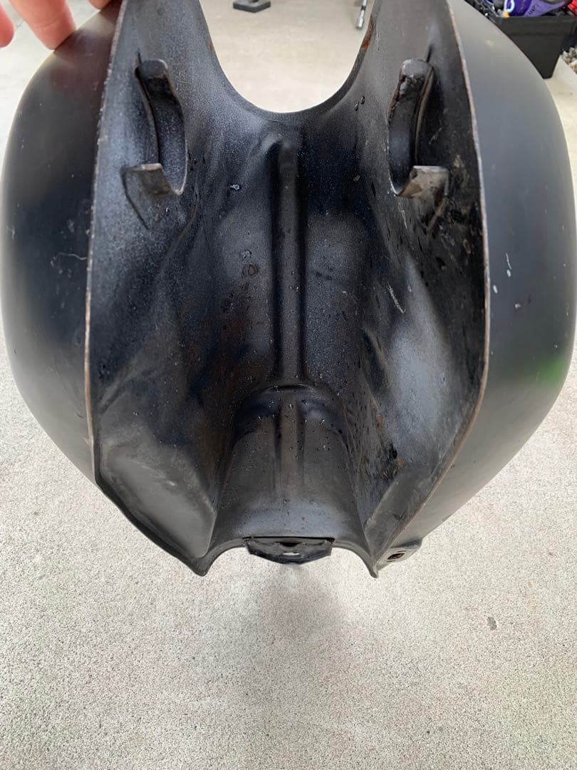 sr400 純正タンク　マットブラック