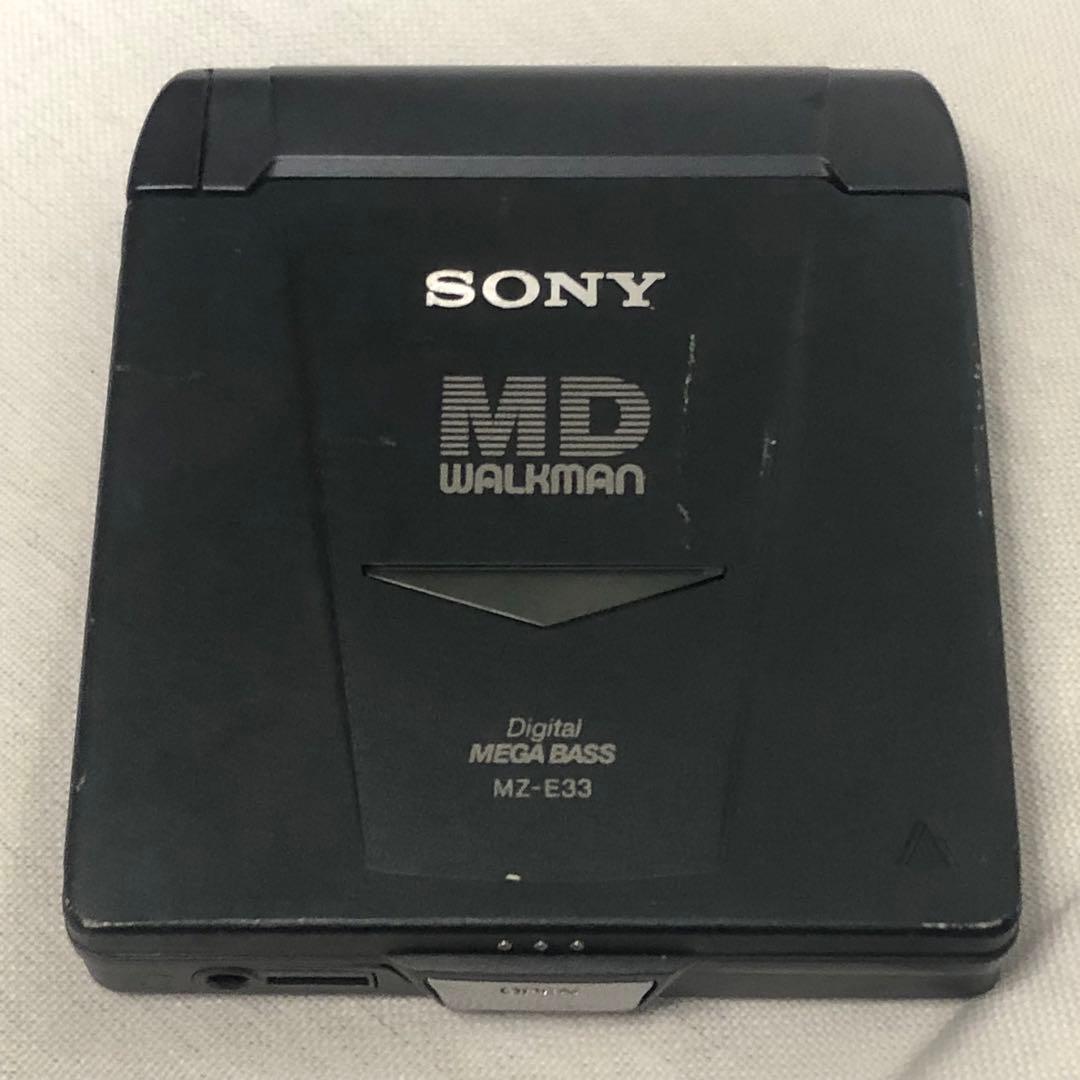 送料込★動作確認済★SONY MD WALKMAN MZ-E33 単3電池駆動