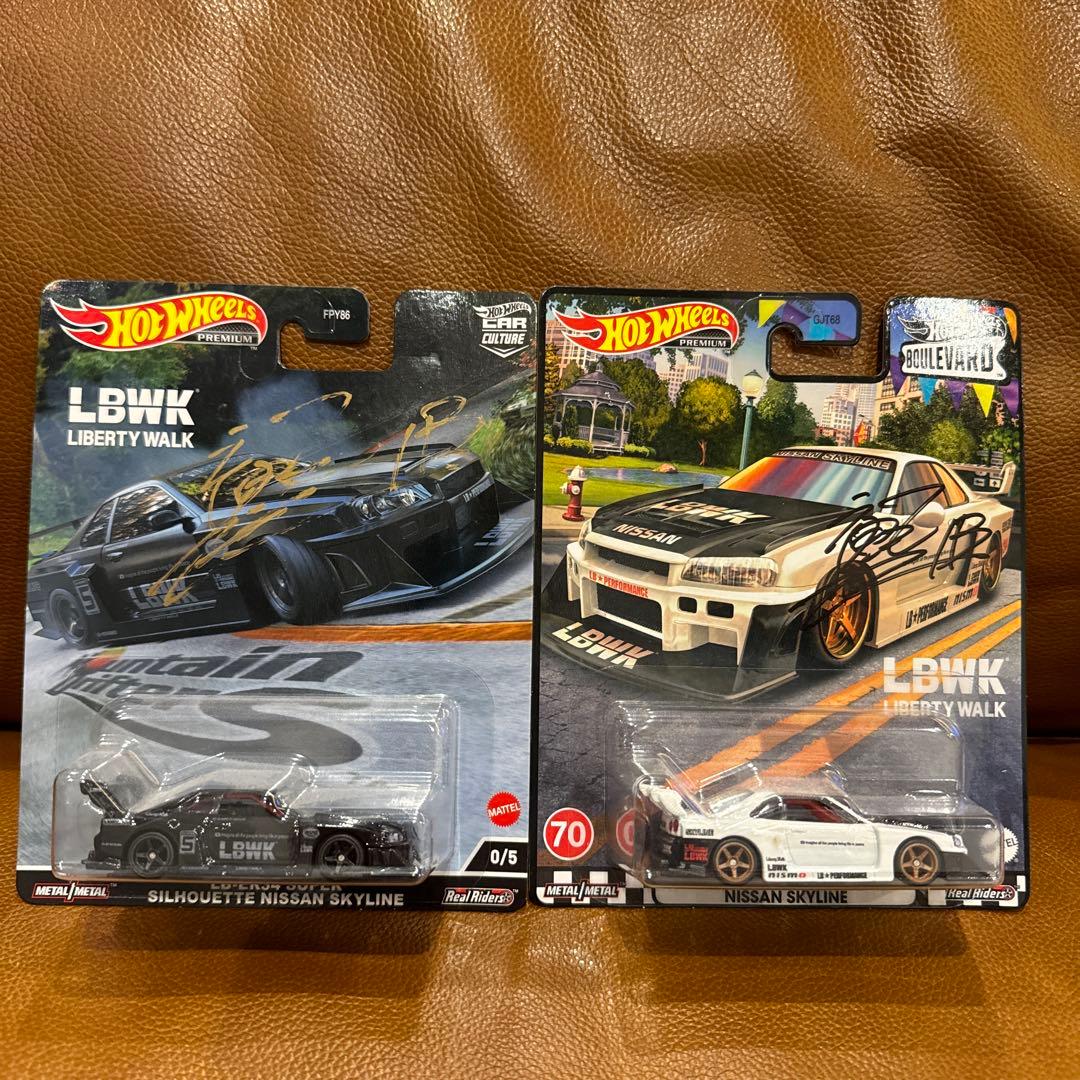 LBWK ニッサン スカイライン 2台セット サイン入り