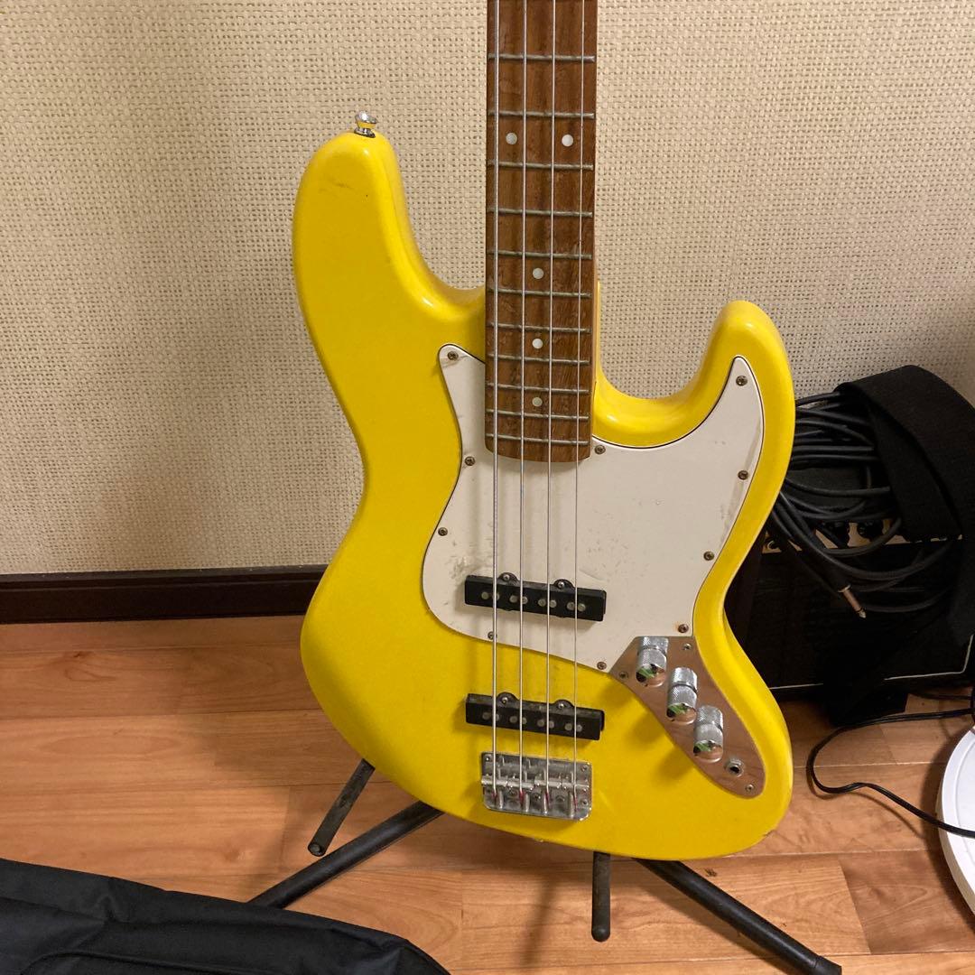 SELDER イエロー エレキベース