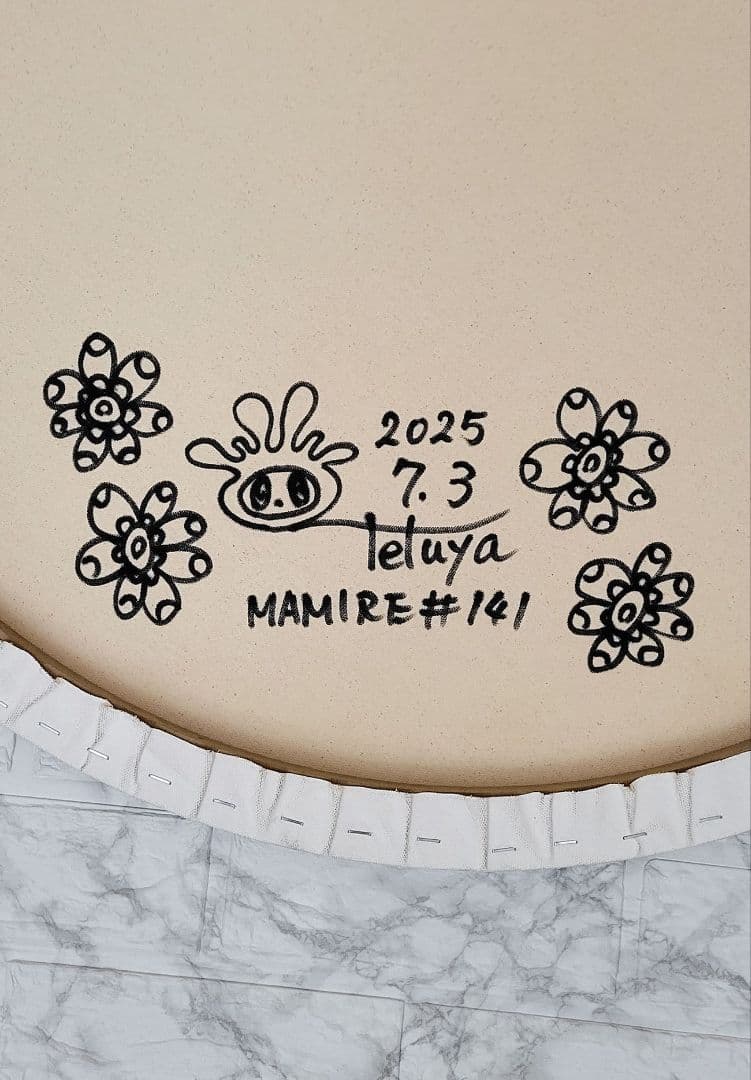 ★鈴木哲也★丸80 現代アート 原画 絵画 ポップアート ★送料無料#141