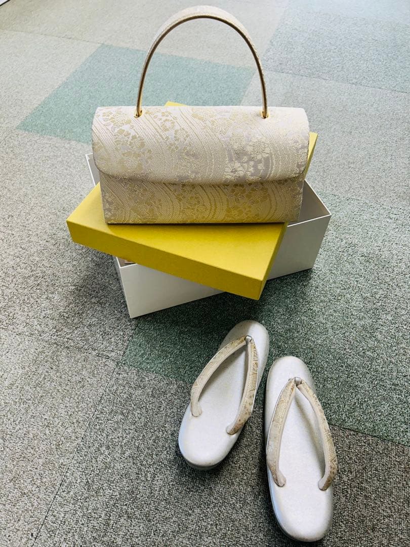 礼装　和装バッグ草履セット　紗織　結婚式　入学式