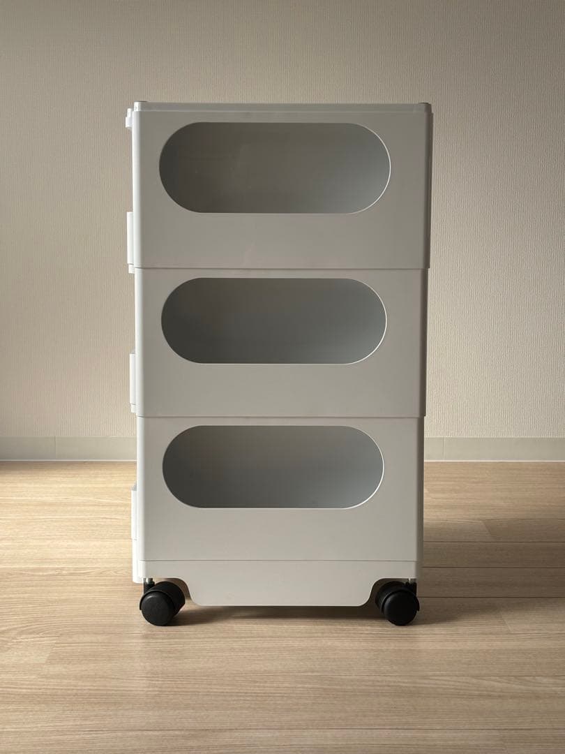 Boby Wagon ボビーワゴン 3段3トレイ ホワイト B-LINE