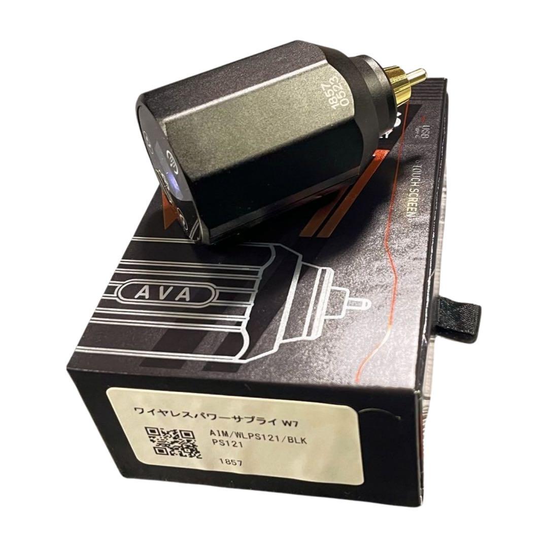 ワイヤレスパワーサプライ W7 タトゥー　タトゥーマシン