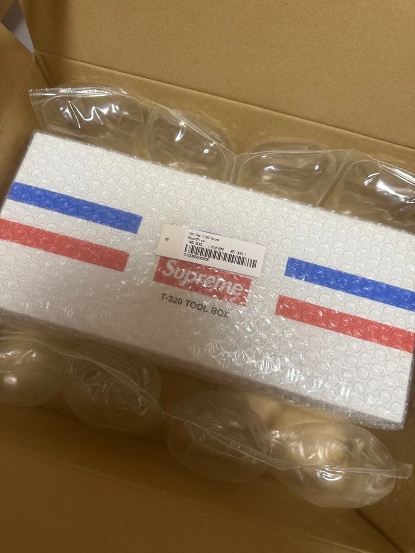 未開封　Supreme TOYO Steel T-320 Toolbox Red