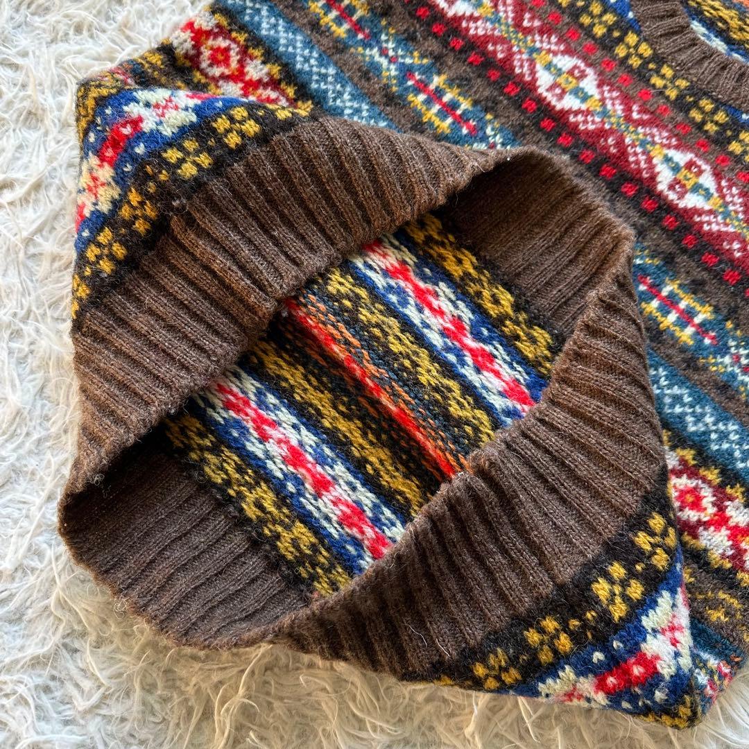 ジャミーソンズ　JAMIESONS ベスト　ジレ　フェアアイル　スコットランド製