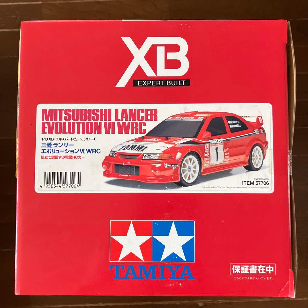 タミヤ 1/10 XBシリーズ 三菱ランサーエボリューションⅥ WRC