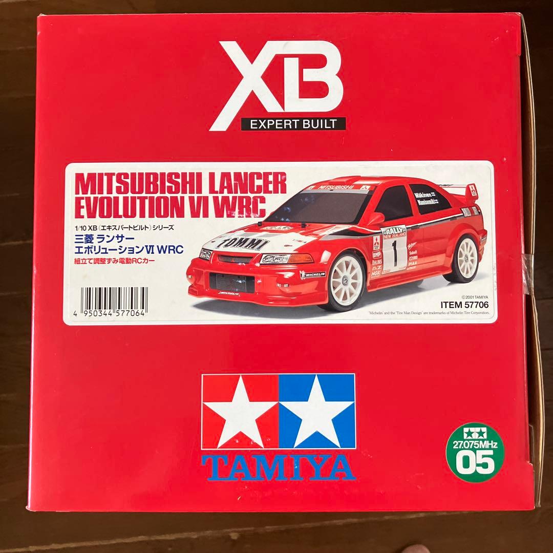 タミヤ 1/10 XBシリーズ 三菱ランサーエボリューションⅥ WRC