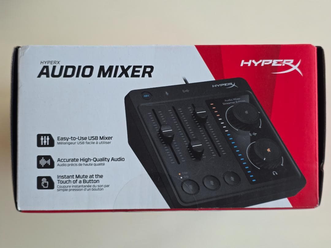 【新品・未使用】HyperX Audio Mixer 73C12AA