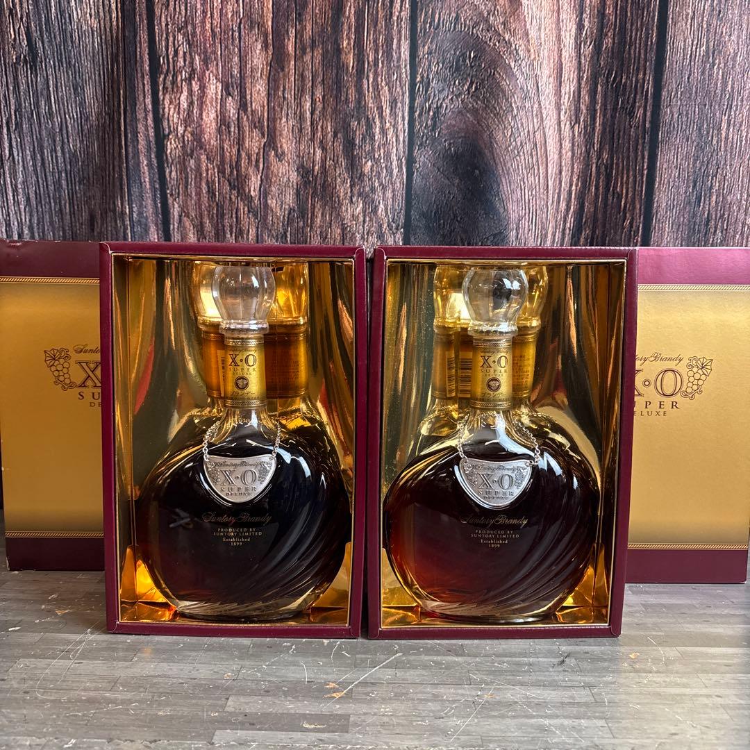 サントリー X.O super deluxe ブランデー suntory