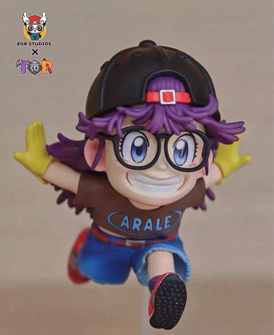 Dr.スランプ ZOR アラレちゃん ガレージキット扉絵フィギュア