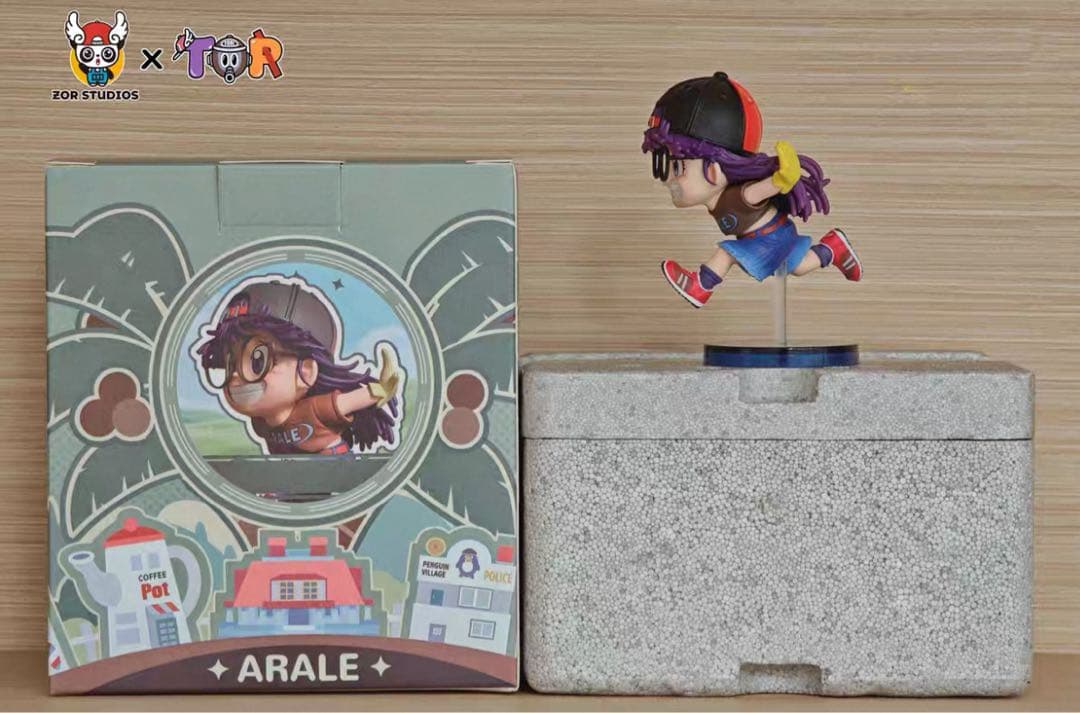 Dr.スランプ ZOR アラレちゃん ガレージキット扉絵フィギュア