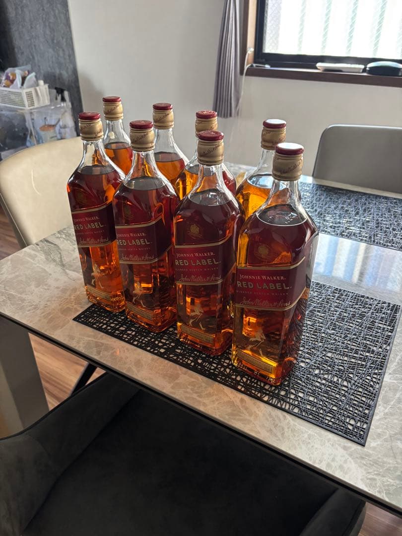 ジョニーウォーカー レッドラベル 8本セット 1000ml×8