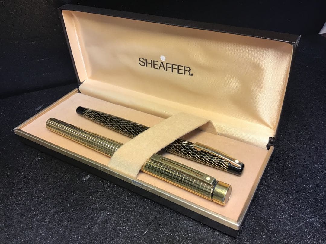 SHEAFFER シェーファー 万年筆 ペン先14K 2本まとめ ヴィンテージ