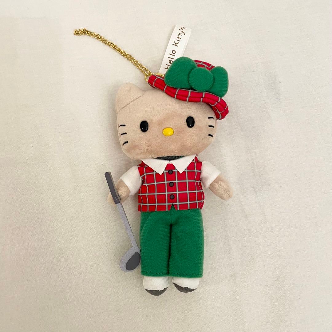 【非売品】ハローキティ キーホルダー マスコット 脚長 日焼け セット エクシブ