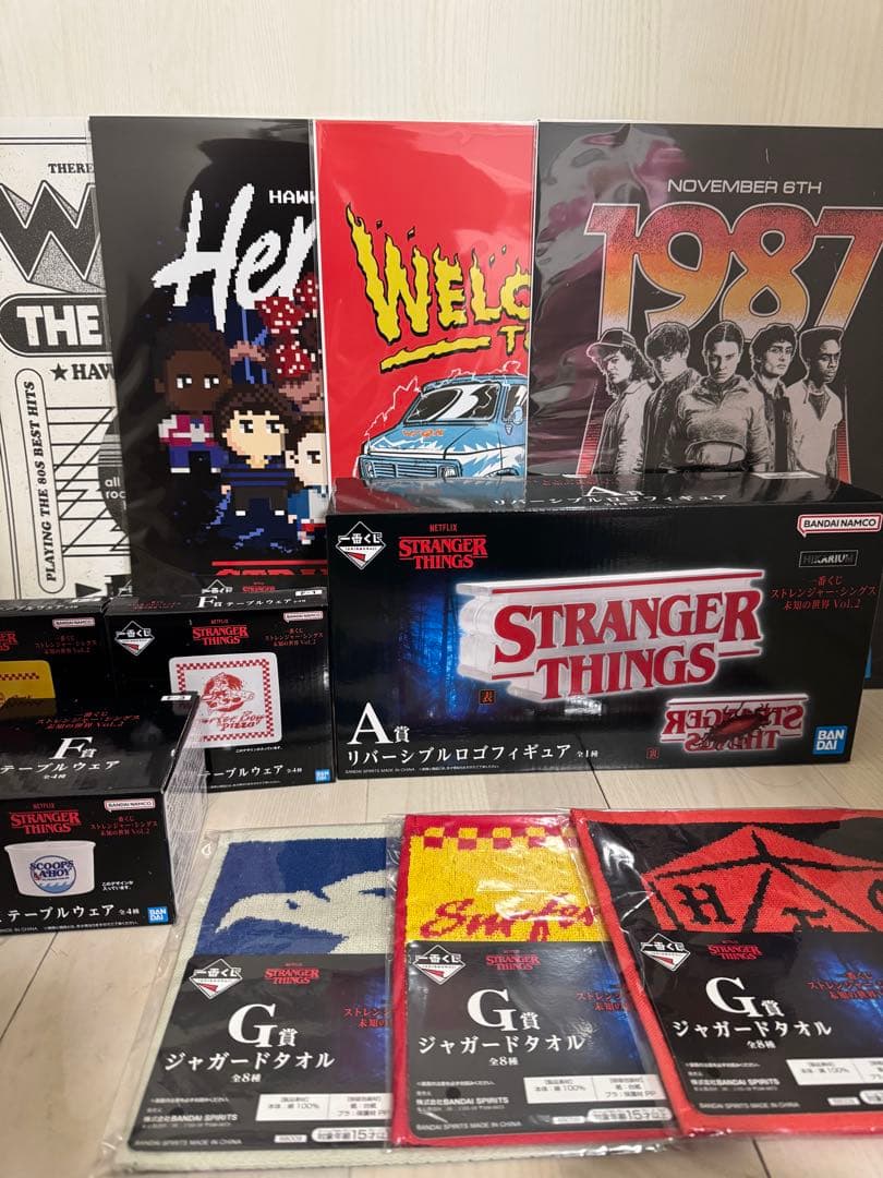 一番くじ　ストレンジャーシングス　STRANGER THINGS A賞おまけつき