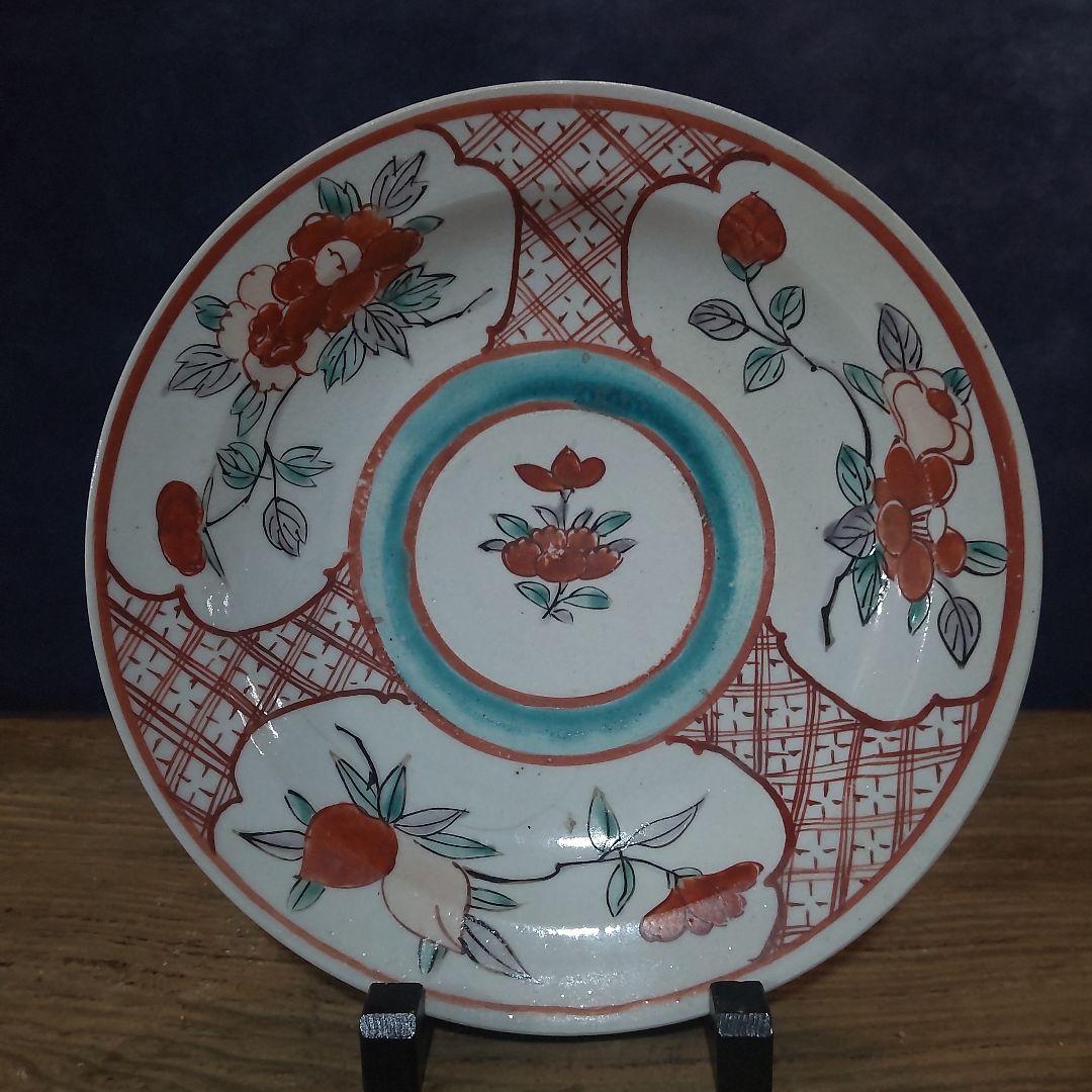 古伊万里、色絵、くらわんか、皿