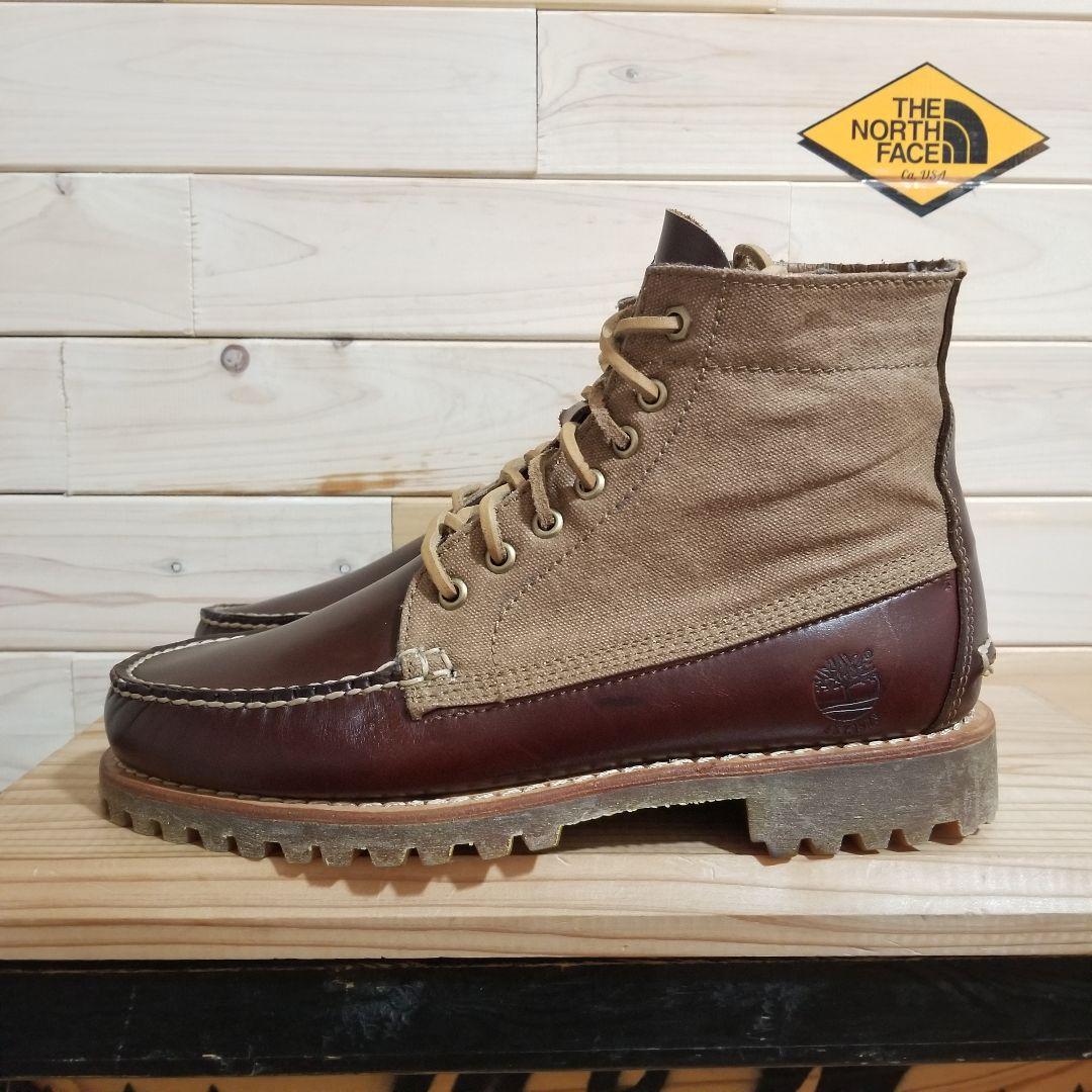 未使用　廃盤　ティンバーランド　オーセンティクス レザー＆ファブリック チャッカ