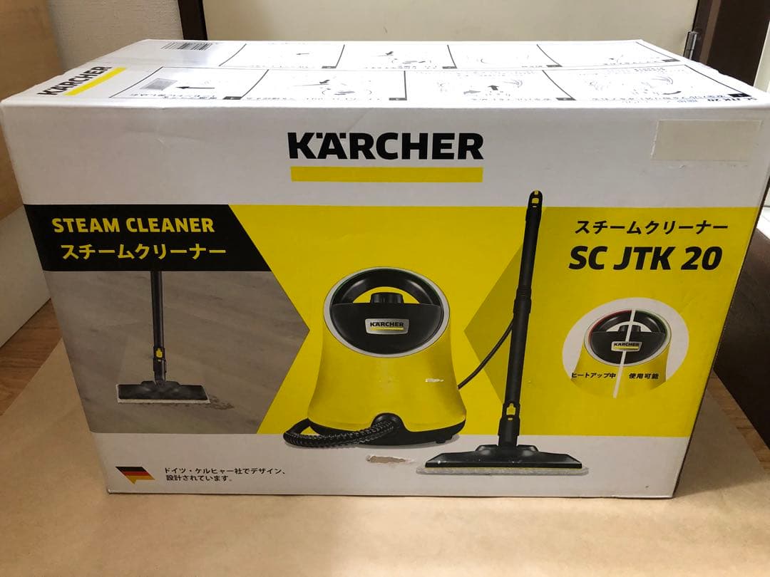未使用　KARCHER ケルヒャー SC JTK20 スチームクリーナー