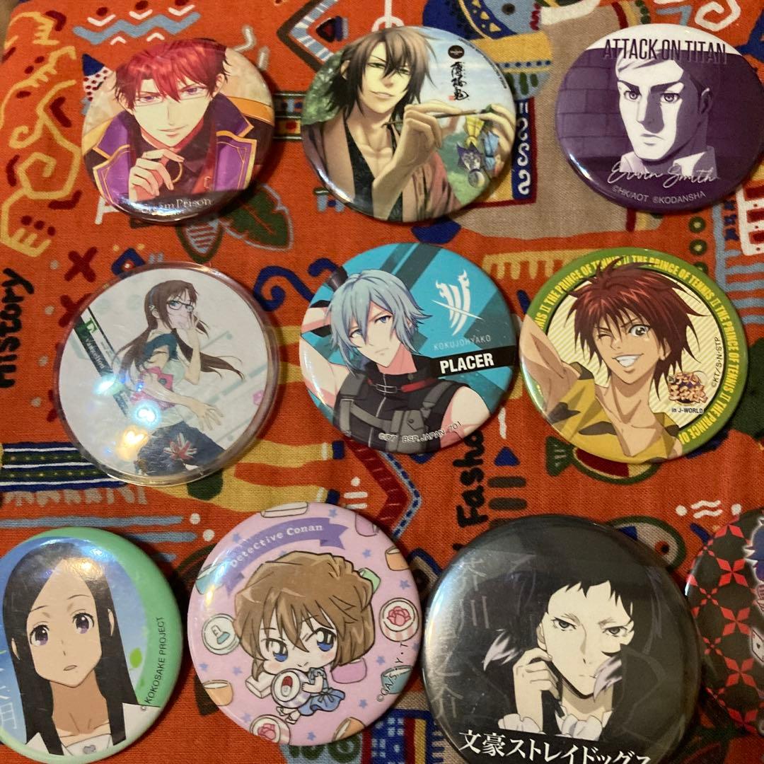 バラ売り可　アニメ　缶バッジ　48点セット