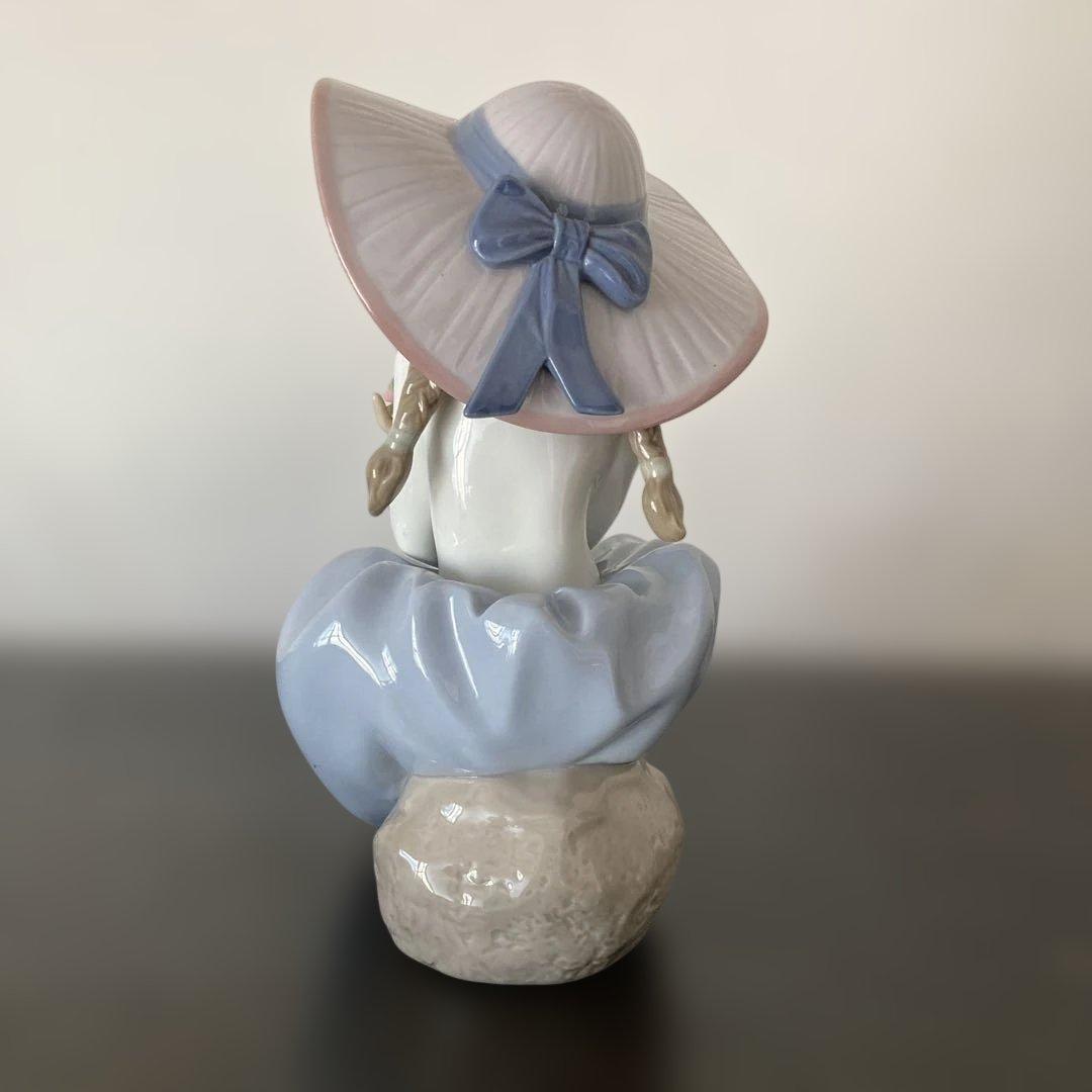リヤドロ　LLADRO 花の香りにつつまれて　置物　オブジェ　磁器