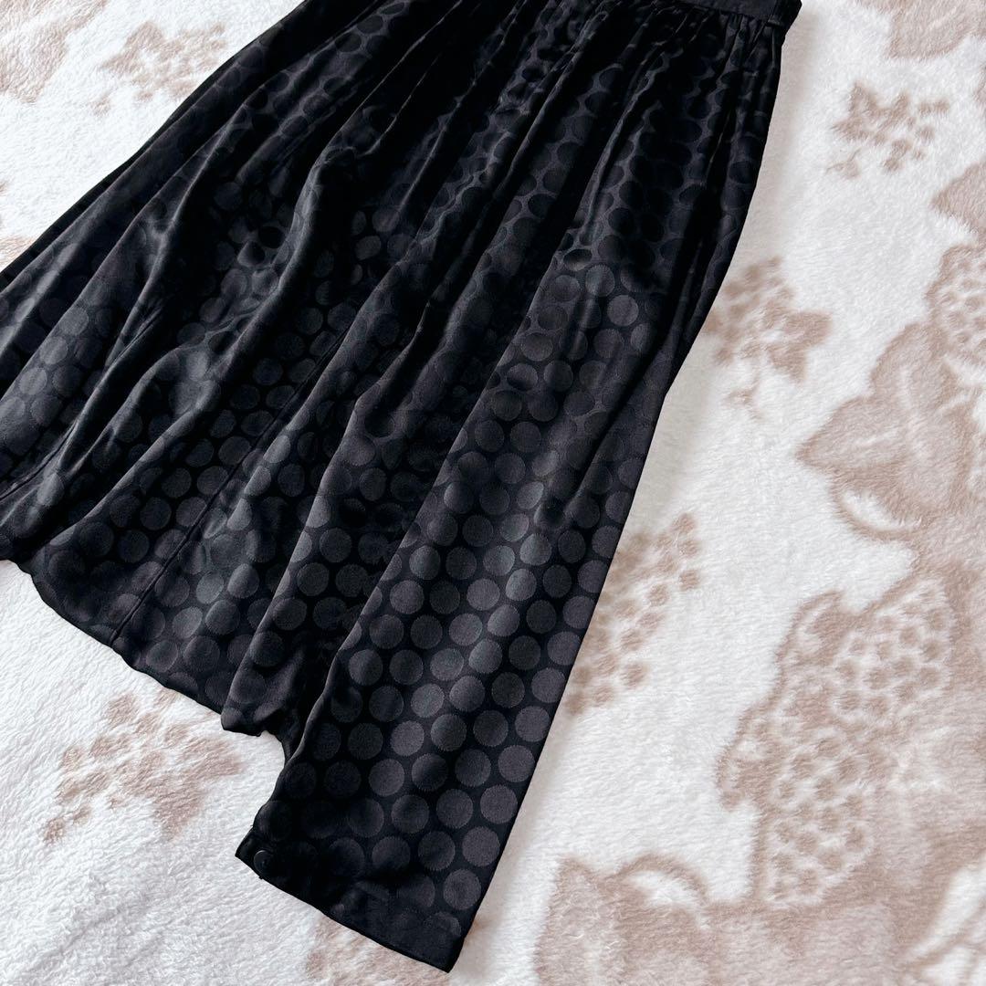 コムデギャルソン コムコム ドット 総柄 サルエルパンツ 水玉 サークル